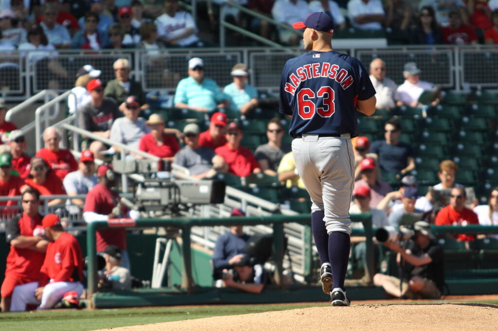 Major League Baseball All-Star pitcher Justin Masterson